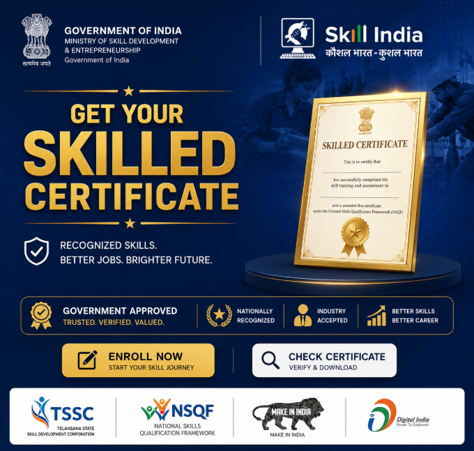 Government of India Skill Certificate